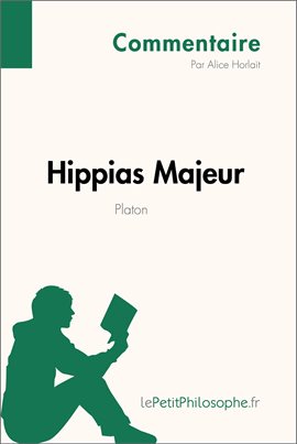 Cover image for Hippias Majeur de Platon (Commentaire)