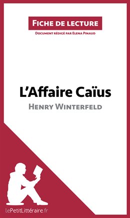 Cover image for L'Affaire Caïus d'Henry Winterfeld