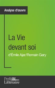 La vie devant soi d'Émile Ajar/Romain Gary : analyse d'oeuvre cover image