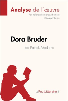 Cover image for Dora Bruder de Patrick Modiano (Analyse de l'oeuvre)