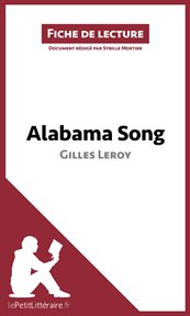 Alabama song, Gilles Leroy cover image