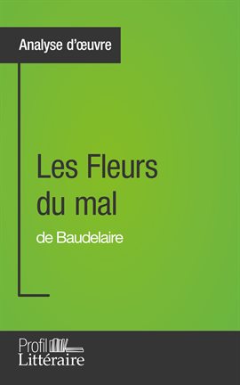 Cover image for Les Fleurs du mal de Baudelaire