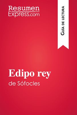 Cover image for Edipo rey de Sófocles (Guía de lectura)