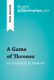 A game of thrones by george r. r. martin (book analysis) cover image