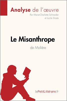 Cover image for Le Misanthrope de Molière (Analyse de l'oeuvre)