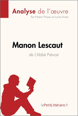 Cover image for Manon Lescaut de L'Abbé Prévost (Analyse de l'oeuvre)