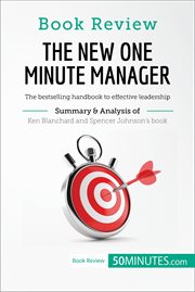 The one minute manager by Kenneth Blanchard & Spencer Johnson cover image