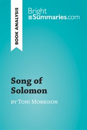 Song of solomon by toni morrison (book analysis). Detailed Summary, Analysis and Reading Guide cover image