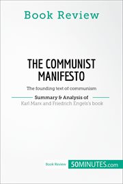 Book review: the communist manifesto by karl marx and friedrich engels. The founding text of communism cover image