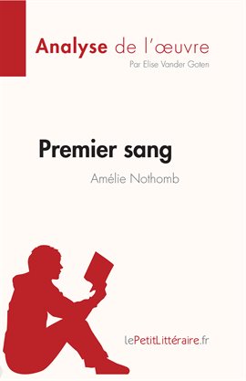 Cover image for Premier sang d'Amélie Nothomb (Analyse de l'œuvre)