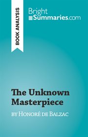 The unknown masterpiece : by Honoré de Balzac cover image