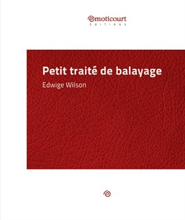 Cover image for Petit traité de balayage