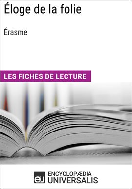 Cover image for Éloge de la folie, Érasme