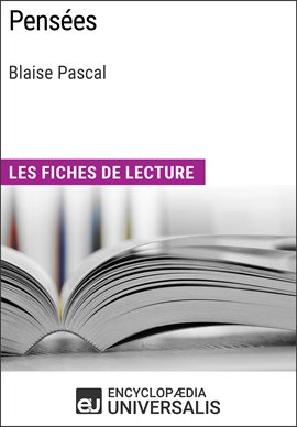 Cover image for Pensées de Blaise Pascal