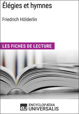 Cover image for Élégies et hymnes de Friedrich Hölderlin