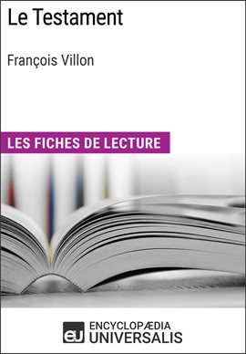 Cover image for Le Testament de François Villon