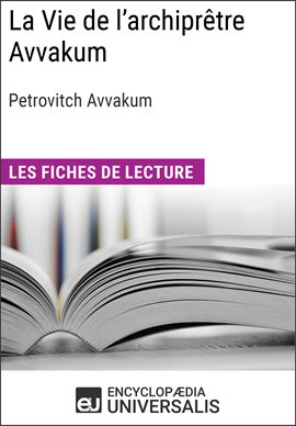 Cover image for La Vie de l'archiprêtre Avvakum de Petrovitch Avvakum