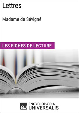 Cover image for Lettres de Madame de Sévigné