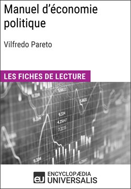 Cover image for Manuel d'économie politique de Vilfredo Pareto