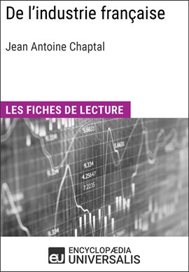 Cover image for De l'industrie française de Jean Antoine Chaptal