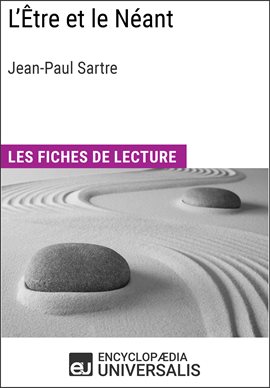 Cover image for L'Être et le Néant de Jean-Paul Sartre
