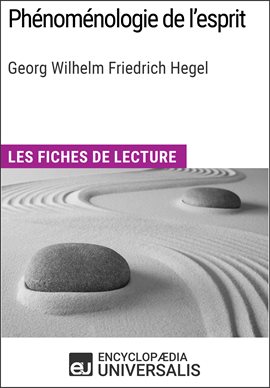 Cover image for Phénoménologie de l'esprit de Hegel