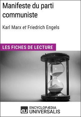 Cover image for Manifeste du parti communiste de Karl Marx et Friedrich Engels