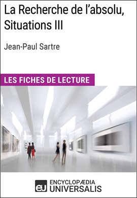 Cover image for La Recherche de l'absolu, Situations III de Jean-Paul Sartre