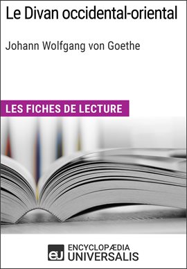 Cover image for Le Divan occidental-oriental de Goethe