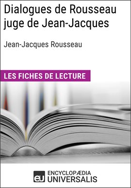 Cover image for Dialogues de Rousseau juge de Jean-Jacques de Jean-Jacques Rousseau