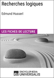 Recherches logiques d'Edmund Husserl : Les Fiches de lecture d'Universalis cover image