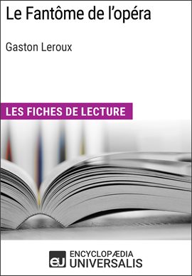 Cover image for Le Fantme de l'opéra de Gaston Leroux