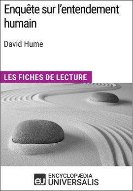Cover image for Enquête sur l'entendement humain de David Hume