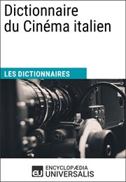 Dictionnaire du cinéma italien. Les Dictionnaires d'Universalis cover image