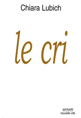 Cover image for Le cri