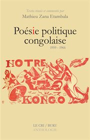 Poésie politique congolaise. 1959-1966 cover image