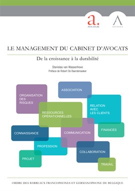 Imagen de portada para Le management du cabinet d'avocats