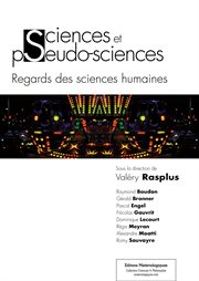 Sciences et pseudo-sciences : regards des sciences humaines cover image