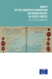 Impact of the european convention on human rights in states parties. Selected examples cover image