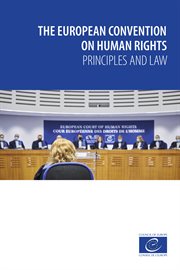 The european convention on human rights – principles and law cover image