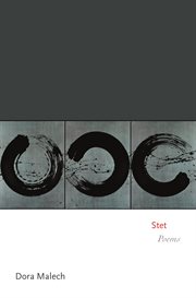 Stet : poems cover image