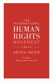 The international human rights movement : a history cover image