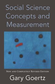 Social science concepts and measurement cover image