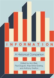 Information : A Historical Companion cover image