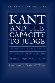Kant and the Capacity to Judge cover image