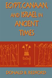 Egypt, Canaan, and Israel in Ancient Times cover image