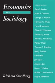 Economics and Sociology : Redefining Their Boundaries: Conversations With Economists and Sociologists cover image