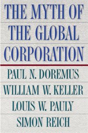 The myth of the global corporation cover image