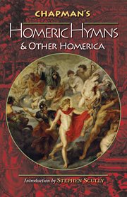 Chapman's Homeric Hymns and Other Homerica : Bollingen cover image