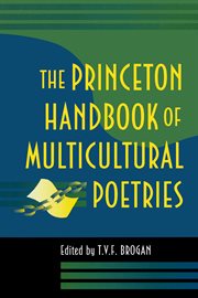 The Princeton Handbook of Multicultural Poetries cover image